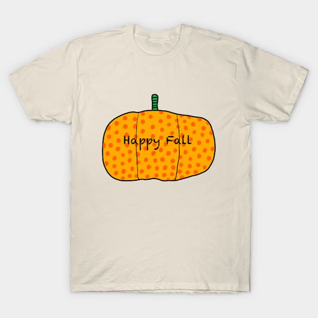 Happy Fall T-Shirt by Tomo